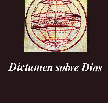 Libro Dictamen sobre Dios