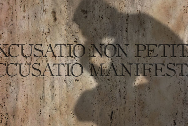 Excusatio non petita, acussatio manifesta