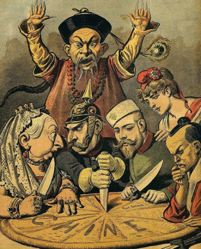 1898 reparto de china